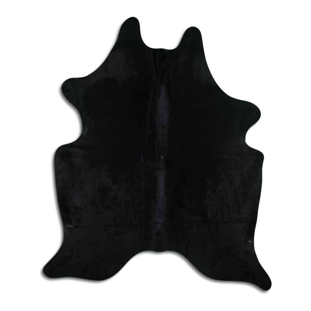 Schwarzes Kuhfell XL