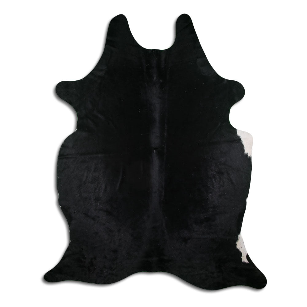 Schwarzes Kuhfell XL