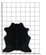 Schwarzes Kuhfell M