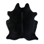 Schwarzes Kuhfell XL