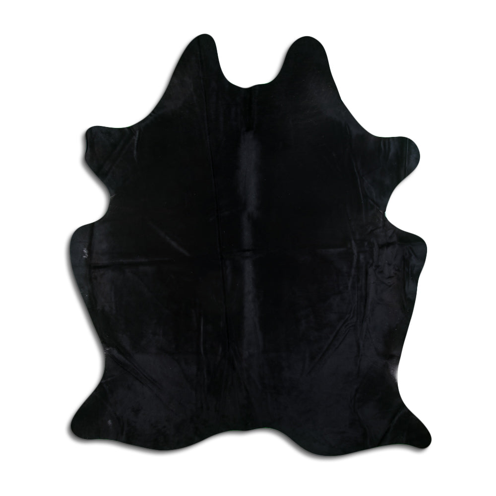 Schwarzes Kuhfell XL
