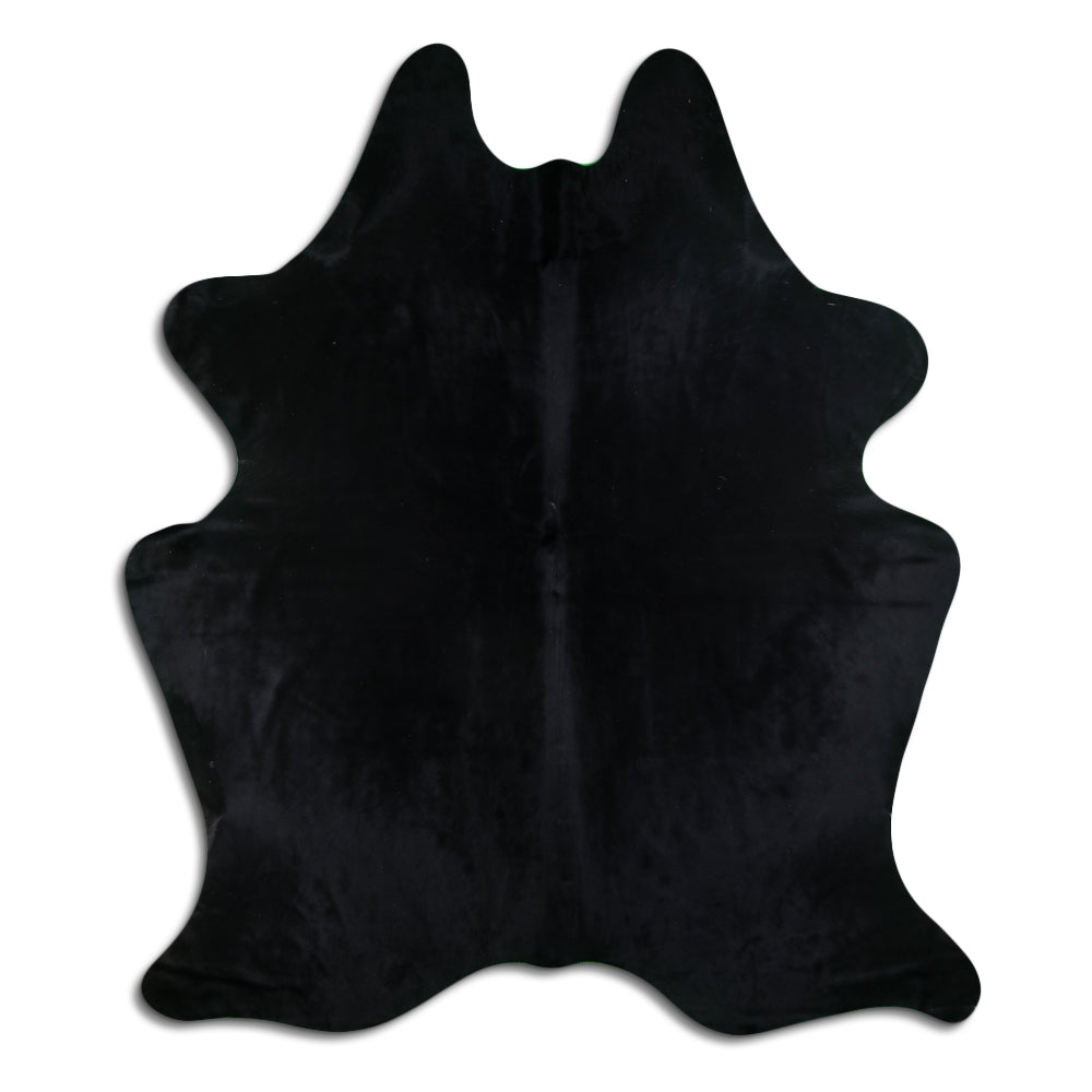 Schwarzes Kuhfell XXL