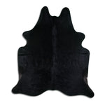 Schwarzes Kuhfell XL