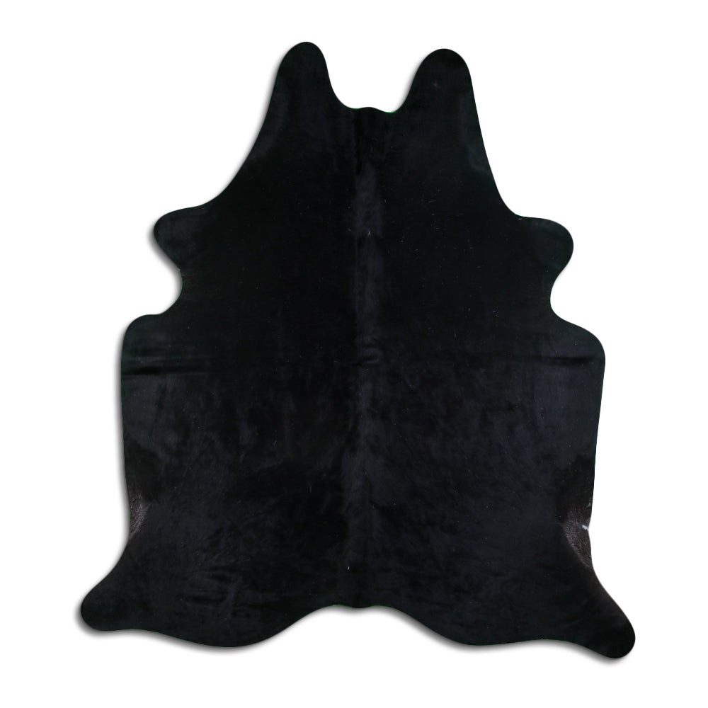 Schwarzes Kuhfell XL