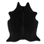 Schwarzes Kuhfell XL