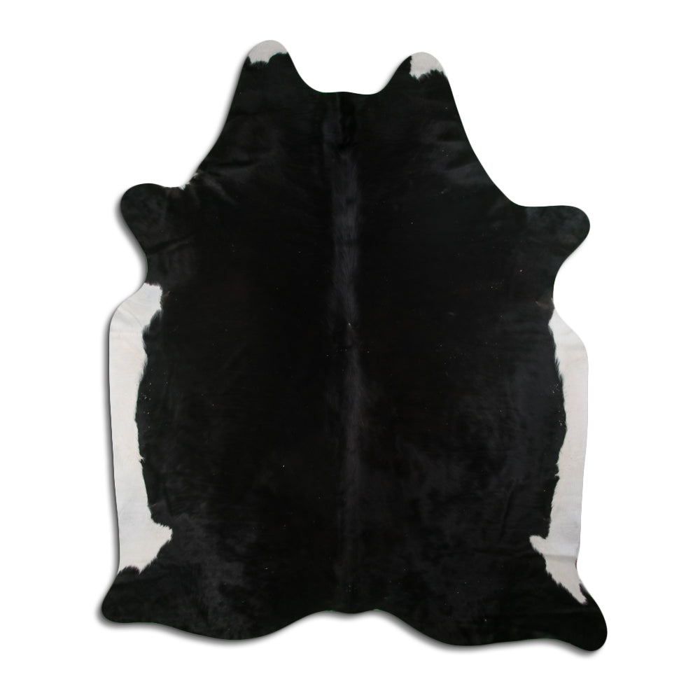 Schwarzes Kuhfell XXL