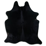 Schwarzes Kuhfell XL